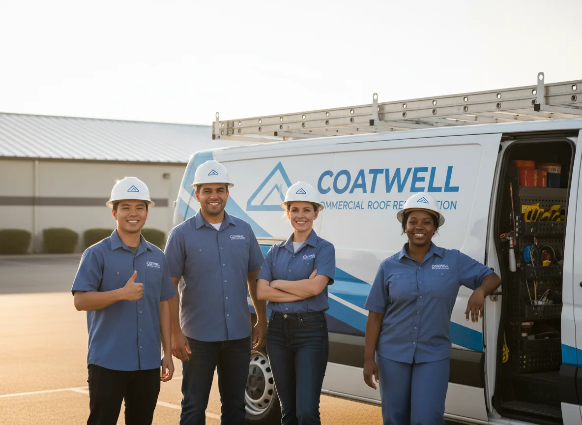 Commercial roof coating company in Burkettsville, OH